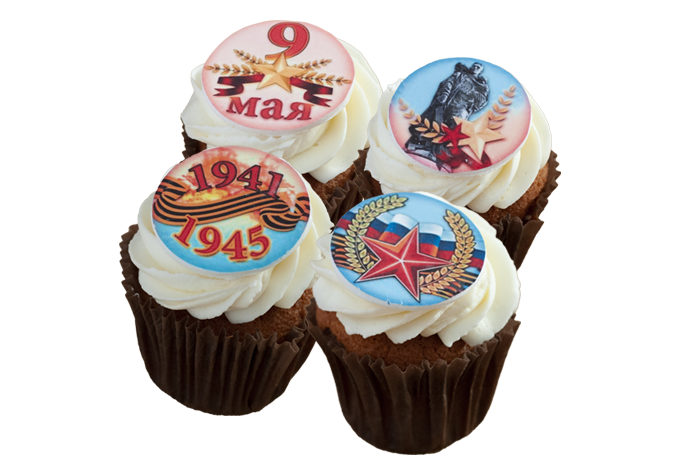 Праздничные капкейки